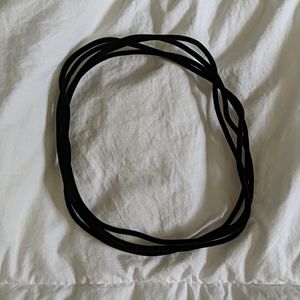 🌟Set of 4 Velvet Black Headbands🌟